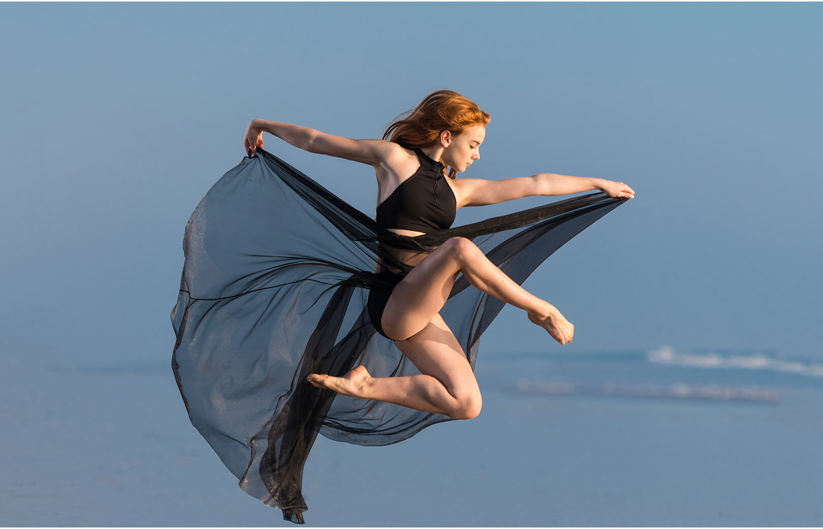 Danseuse s'envolant